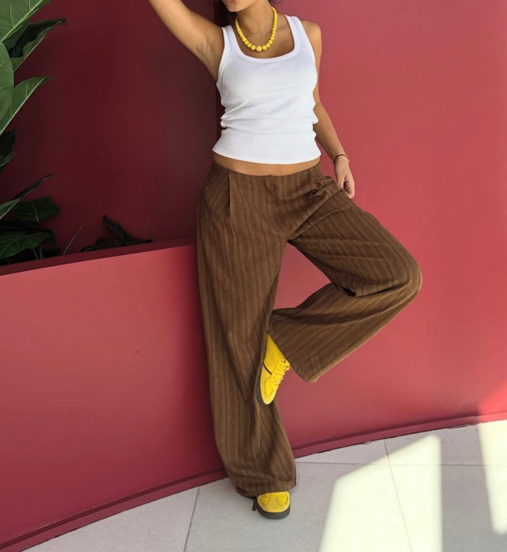 The Textured Twin Frame