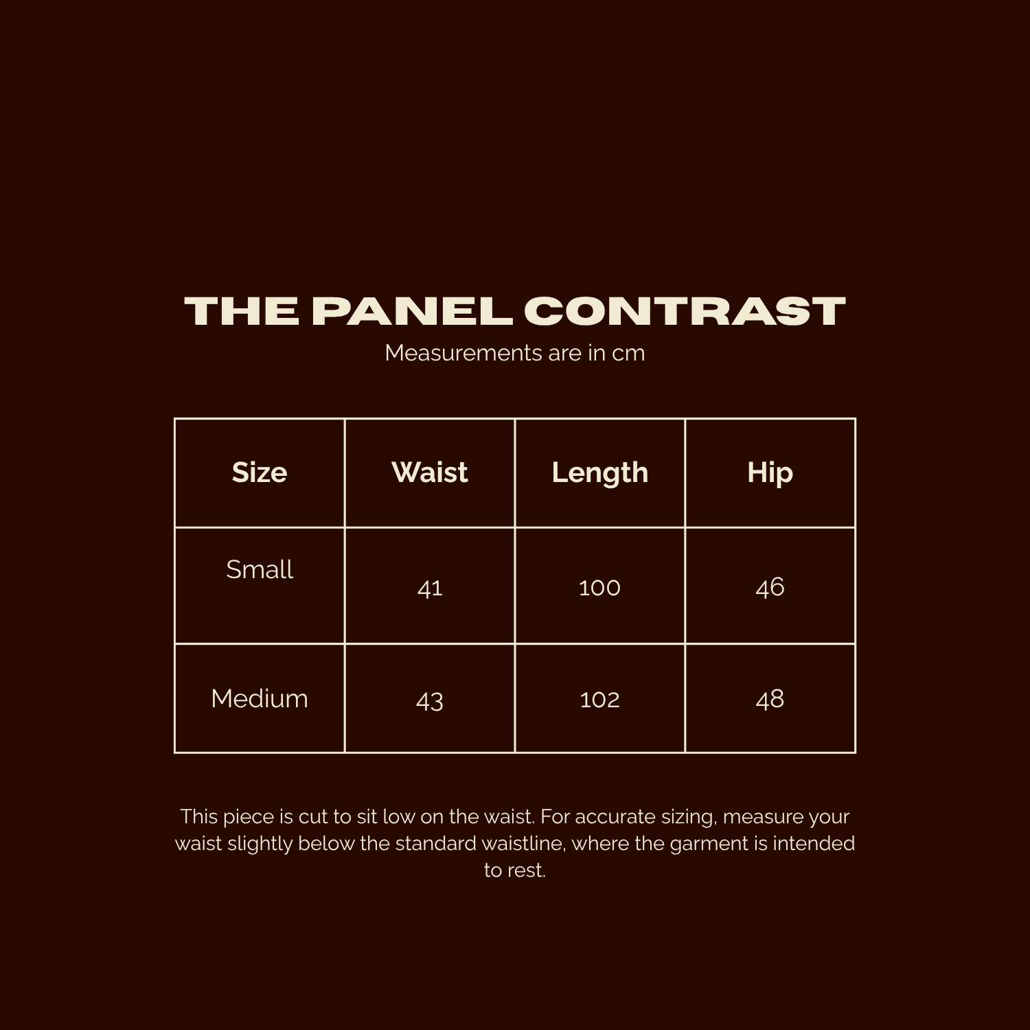 Size Guide