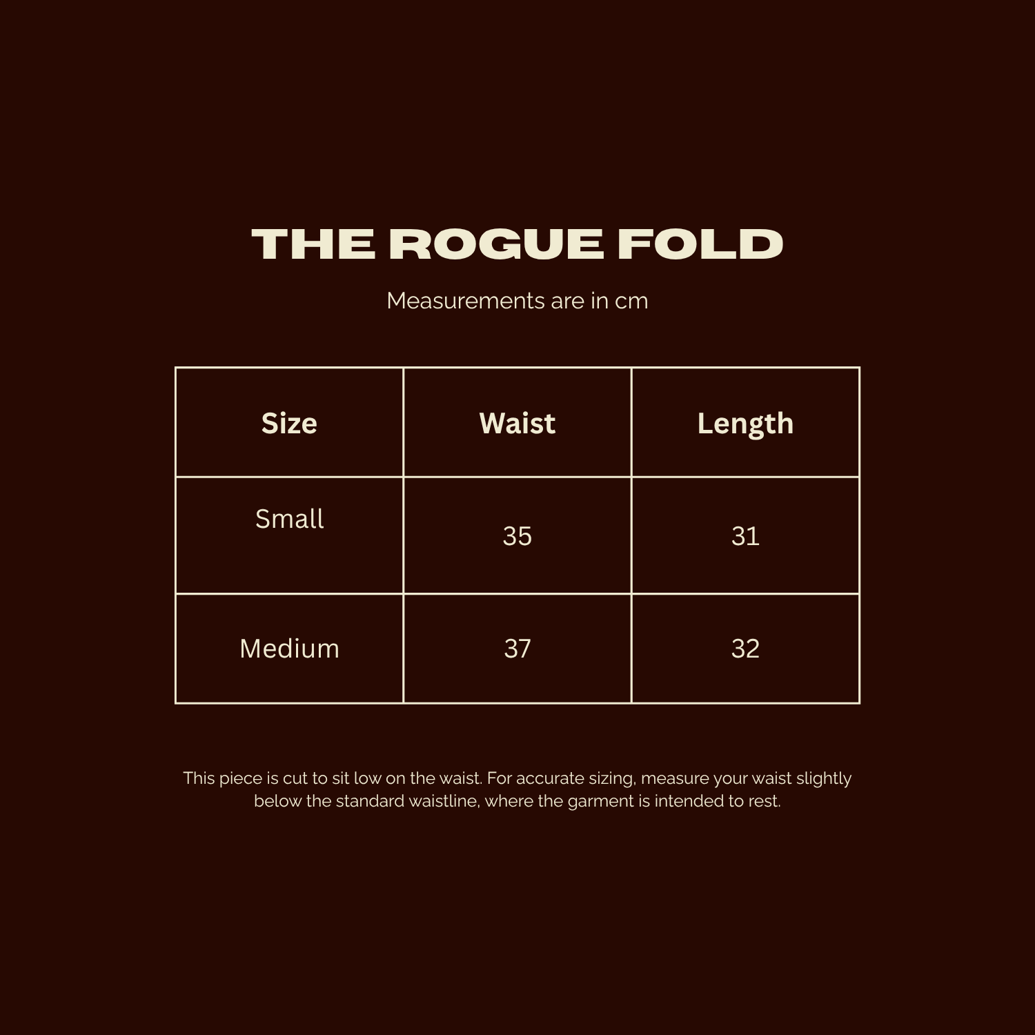 Size Guide