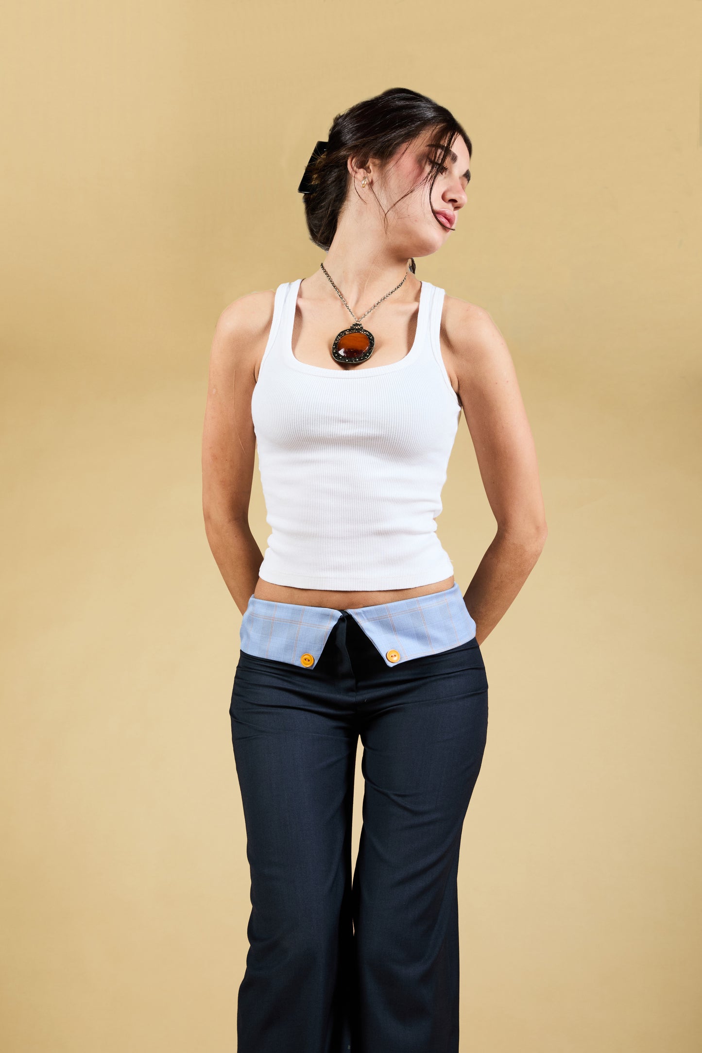 The Collar-Fold Waist