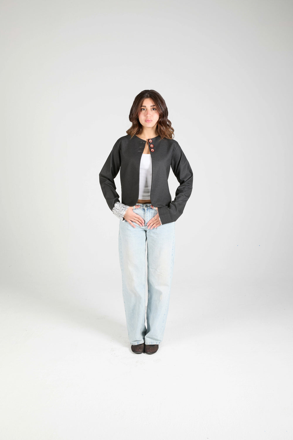 The Lace Peek Through