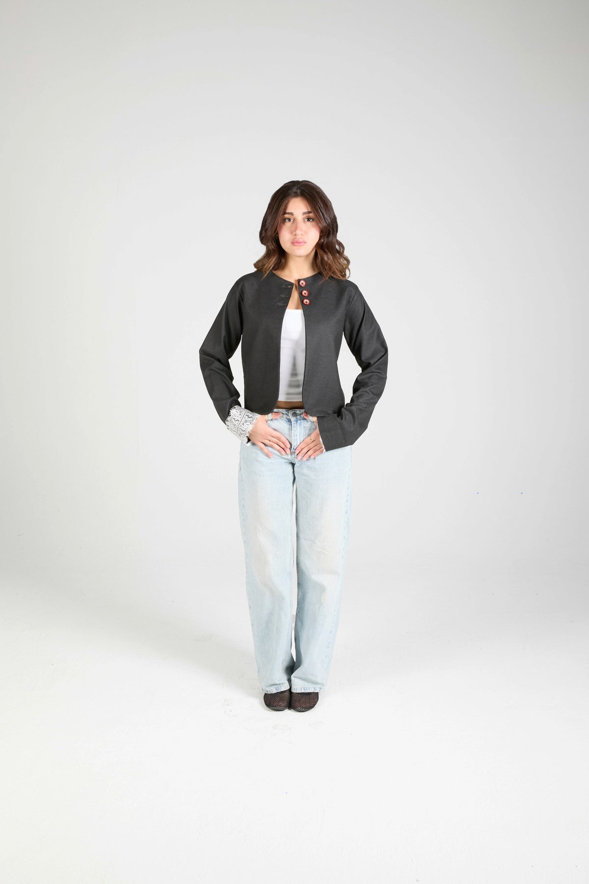 The Lace Peek Through