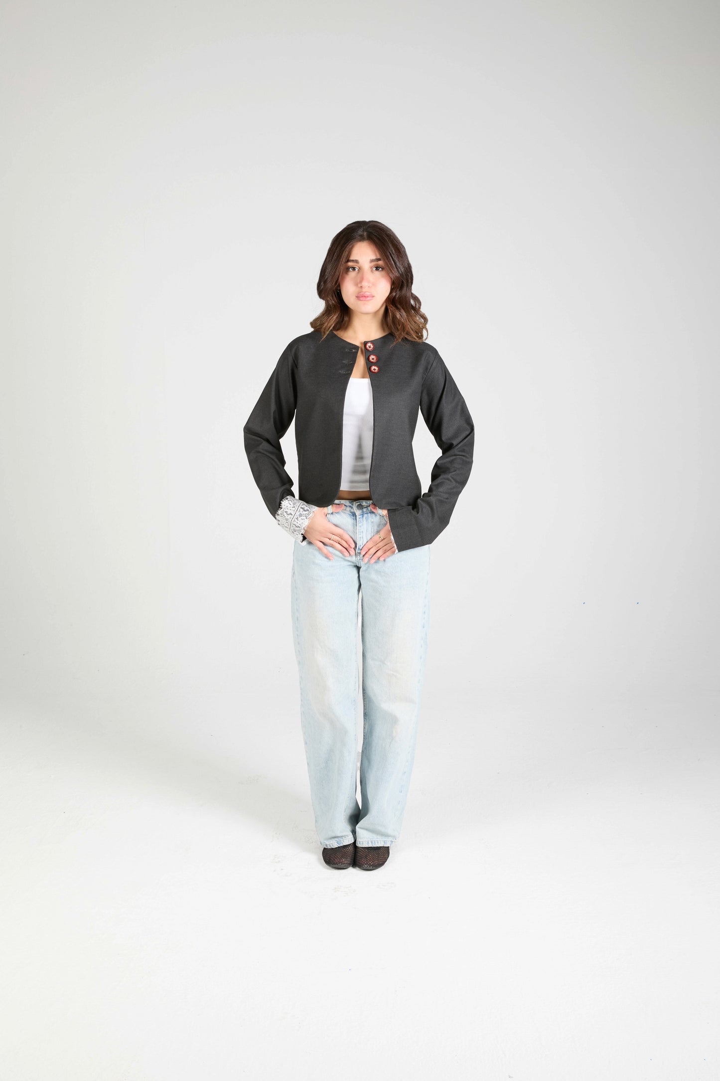 The Lace Peek Through