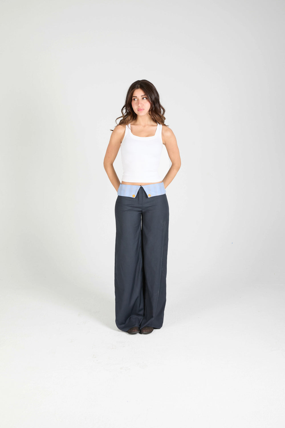 The Collar-Fold Waist