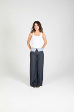 The Collar-Fold Waist