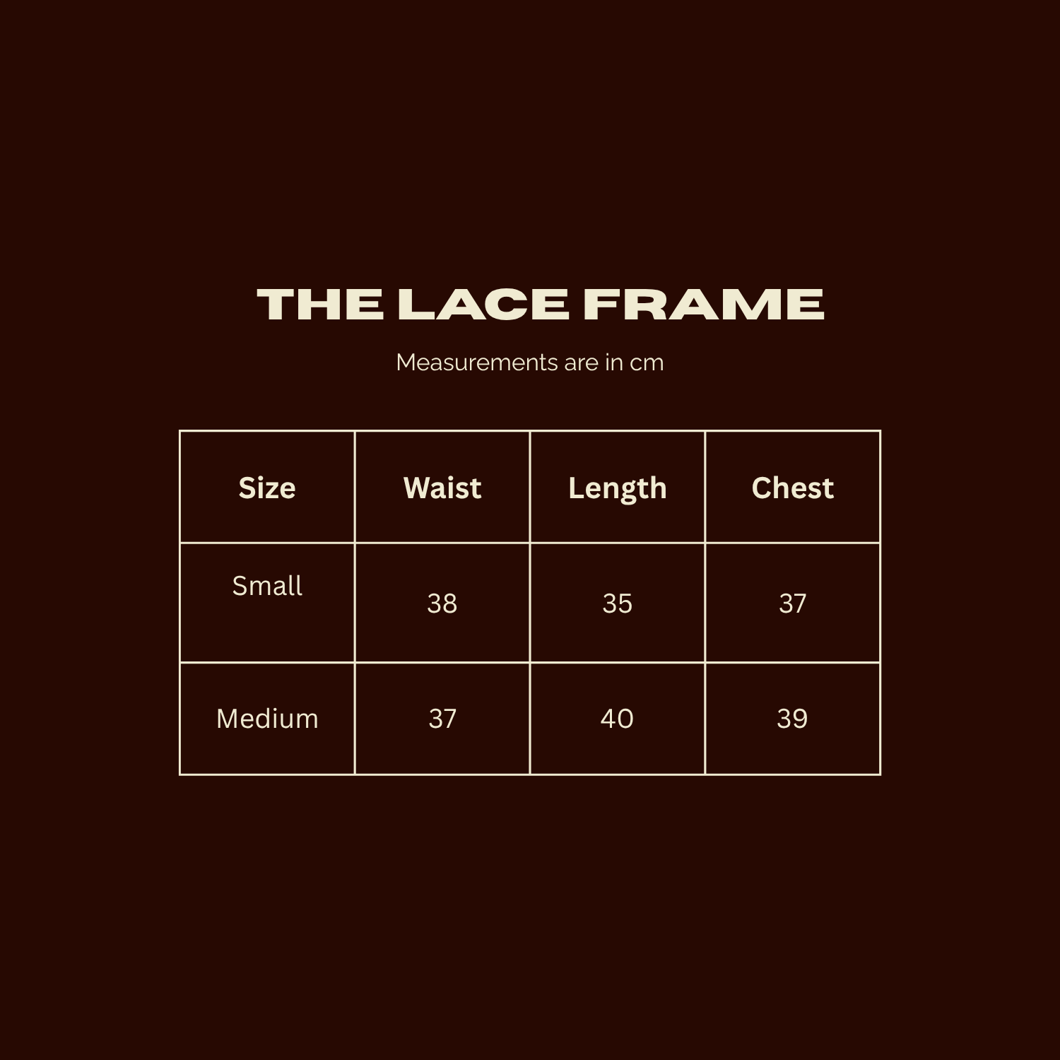 Size Guide